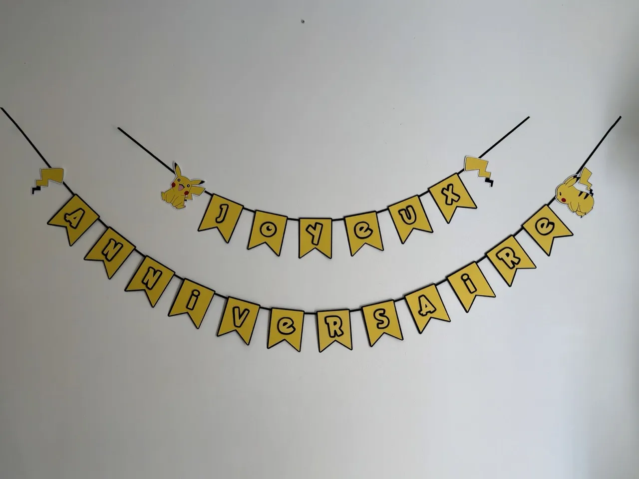 Décoration Pikachu thème Pokémon