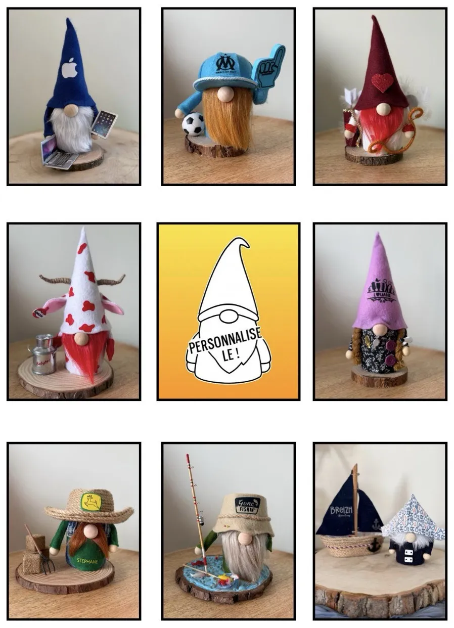 John Doo le Gnome à Personnaliser